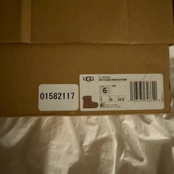 UGG Tan Suede Ankle Boots - Picture 4 of 4